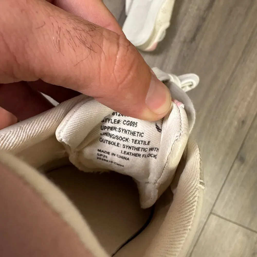 Crewcuts Perforated Flower Snecaker US Girl's 12 New - Picture 6 of 9